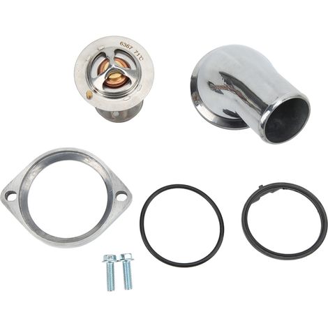 Boîtier de sortie d'eau 45° avec thermostat 90916-03046, remplacement pour LS LS1 LS2 LS7, finition chromée (1/5)