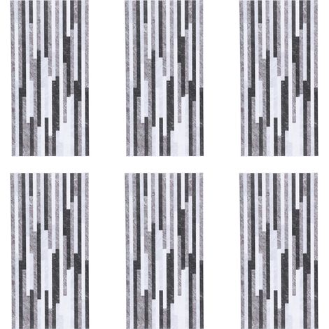 Ensemble de 6 stickers muraux autocollants pour décoration murale salle de bain, cuisine, chambre (1/5)