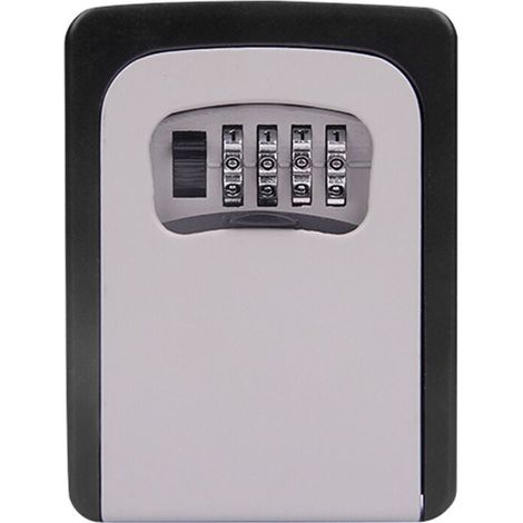 Boîte à Clé Sécurisée Exterieur, Boite a Clefs Murale de avec Code à 4 Chiffres, Boitier Porte Clef de Stockage de Sécurité à 5 clés, pour L'école de Garage à Domicile (1/4)