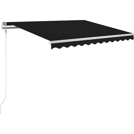 Maison Exclusive - Tenda da Sole Retrattile Automatica 300x250 cm Antracite (1/5)