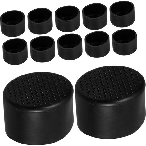 de 12 embouts de protection de sol ronds antidérapants pour (1/5)