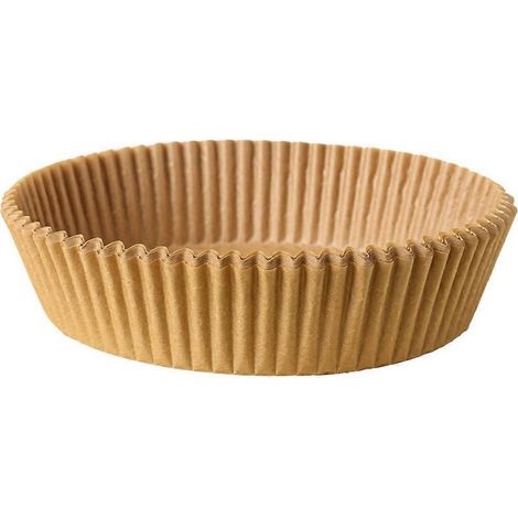 100 pièces silicone huile papier support friteuse à air cuisson huile Absorbent plateau cuisine rond 16x4 5cm (1/5)