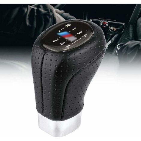 Pommeau de Levier de Vitesse 6 Vitesses pour BMW E34-E93, Ergonomique, Confortable et Compatible Série 3, 5, X1, X3, X5 (1/4)