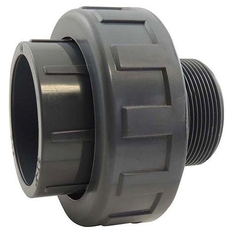 Raccord PVC pression - Raccord union avec écrou large PVC pression mixte FM Ø50-2''
