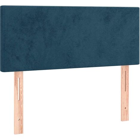 Maison Exclusive - Cabecero de terciopelo azul oscuro 80x5x78/88 (1/5)