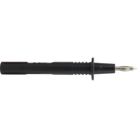 DONAU ELEKTRONIK Pointe de test de contact, 4 mm, noir, 4011