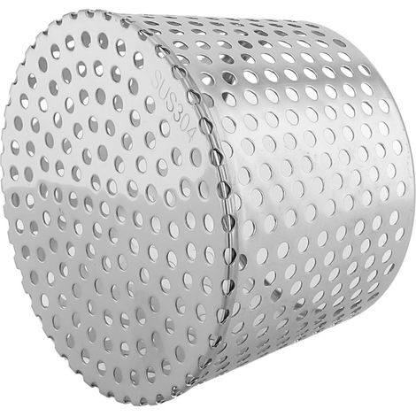 Couvercles de vidange d'extérieur en acier inoxydable 304 conique(125 mm), pour éviter les obstructions et améliorer le drainage, pour piscine, toit, jardin et balcon (1/5)