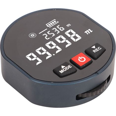 Télémètre à rouleau portatif de haute précision, télémètre électronique, jauge de mesure de distance 0‑99,999 m
