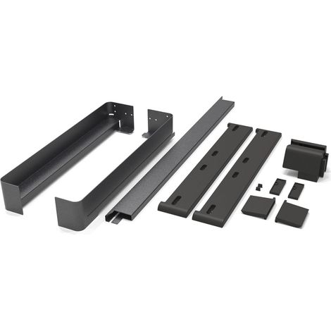 Kesseböhmer Conero Funktionsauszug 72H - Schubkastensystem für Hosen- und Wäscheauszug, Breite 660-720mm, Stahl/Kunststoff schwarz