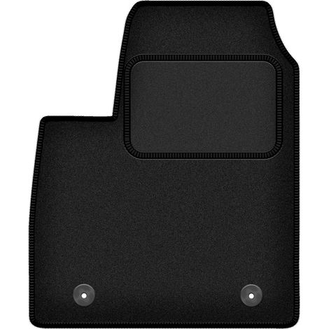 Alfombrilla de terciopelo para el conductor para: MG HS SUV (2018-) negra (1/5)