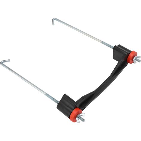 Support de fixation batterie universel avec barre transversale et 10 boulons en J, adaptable aux batteries 55AH 60AH 68AH 70AH 72AH 85AH 100AH (1/5)