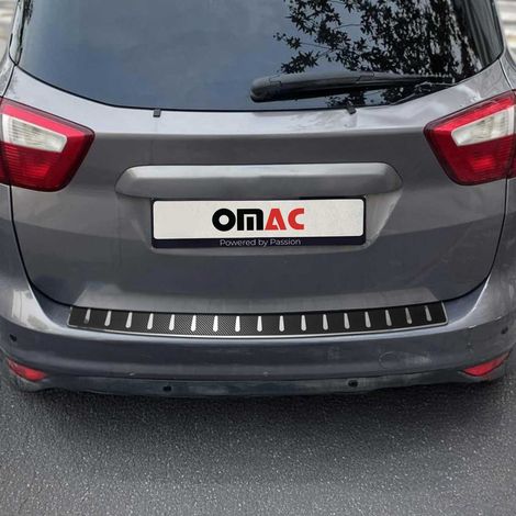 Protection Seuil de Pare-Chocs Arriére Compatible avec Ford C-Max 2010-2019 CF (1/5)