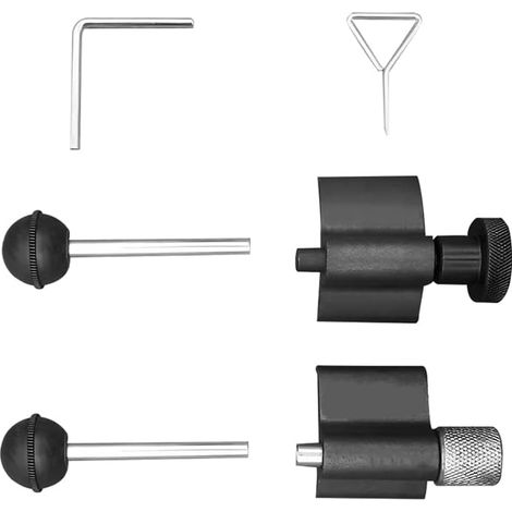 6 Pièces Outil Blocage l'arbre à Cames pour Moteur Diesel, Kit D'outils 1.4 1.9 TDI Chronométrage pour Moteur Diesel, Kit Remplacement L'outil De Blocage Courroie Distribution du Moteur Diesel (1/5)