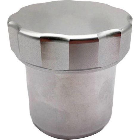 Goulot de remplissage en aluminium soudé de grande taille avec réservoir de carburant en alliage pour camion verrouillable. (1/5)