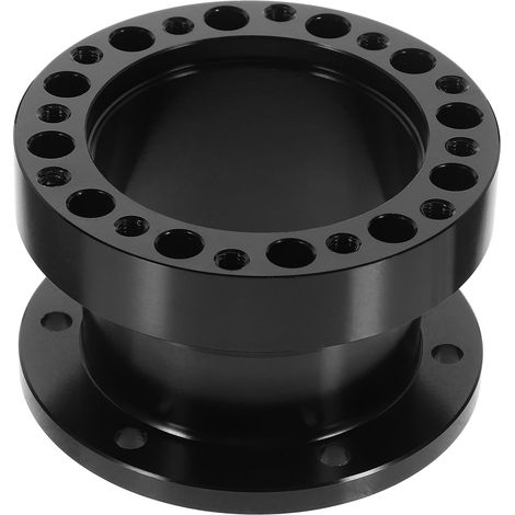 Entretoise de Moyeu de Volant Installation 51mm en Alliage D'aluminium Noir Installation Design Simple et Élégant Compatible Large pour Voiture (1/5)