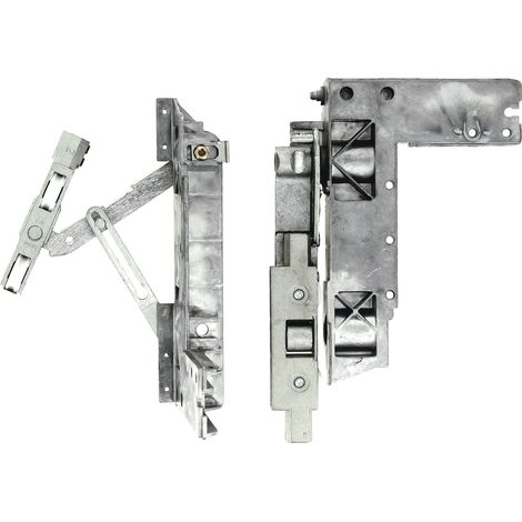 Ferco – Boîte de base sabots GU 966/200 MZ-OZ droite – Largeur 720-1850 mm – Poids max 200 kg – Pour fenêtres coulissantes - K-15266-00-R-0