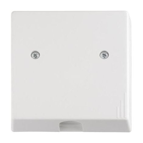 100183 - SCATOLA DI GIUNZIONE PER FORNELLI, COLORE: BIANCO ALPINO