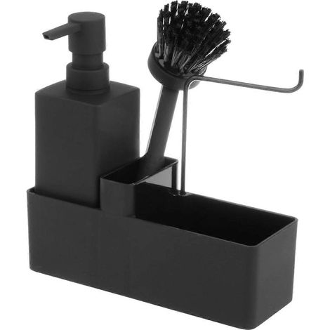 Porte-savon de cuisine, support pour brosse à vaisselle, étagère de rangement pour ustensiles de cuisine (1/5)