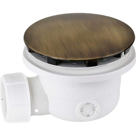 Piletta di scarico Piatto doccia standard Ø90 mm cover bronzo Vicario 836-BRONZO Bronzo (1/2)