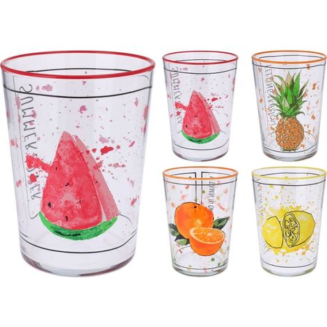 SET DE 4 VASOS FRUITS