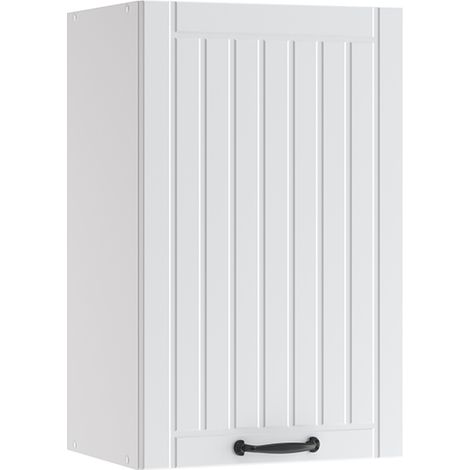 Pensile da cucina Fame-Line, Bianco rustico, 45 cm, Vicco