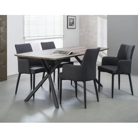 Table à manger contemporaine 160 HELSINKI (1/3)