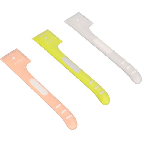 Lot de 3 cuillères multifonctions pour aliments pour animaux, compatibles lave-vaisselle, avec long manche. (1/5)
