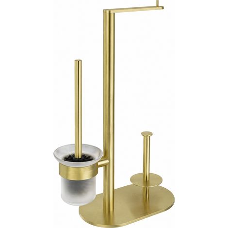 Supporto multifunzionale rotondo Deante in oro spazzolato 52,7x33x16 cm (1/4)