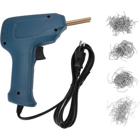 Machine à souder électrique portable et pratique avec fonction de chauffage rapide et 200 clous de soudure pour la réparation des plastiques (prise UE 220 V) (1/5)