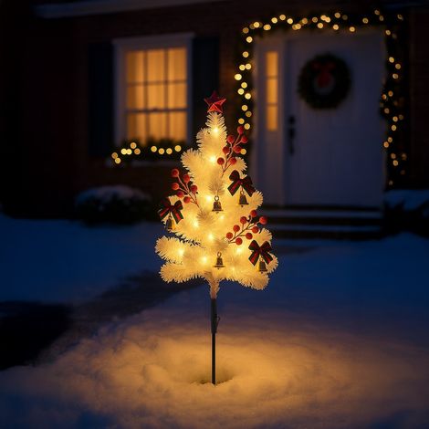 Mini-Weihnachtsbaum, weiß, 1W LED (1/4)