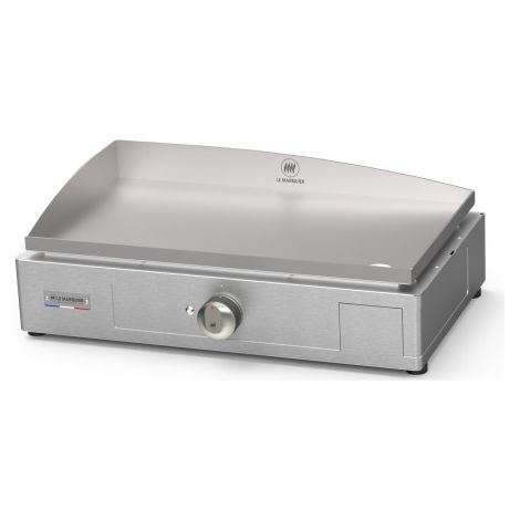 LE MARQUIER Plancha électrique 160 inox - pieds reglables (1/4)