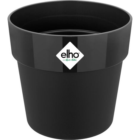 Elho B.for Original Round Wheels 35 Black Vaso Rotondo (1/4)