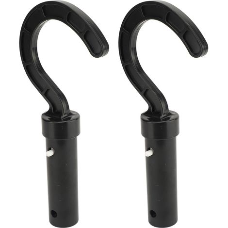 Set di 2 ganci in ABS per robot aspirapolvere telescopico per piscine.