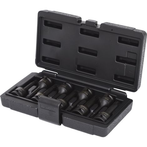 Jeu de douilles à chocs 1/2" XZN, 9pcs (1/4)