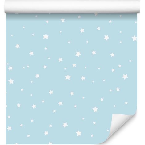 Carta da parati con stelle per soggiorno e camera da letto, 50x1000 cm (1/5)