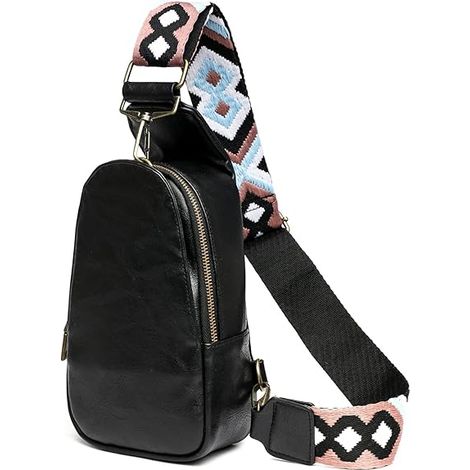 Sac banane femme en cuir PU petite taille style guitare pour voyage bandoulière simple sac à dos pour portefeuille