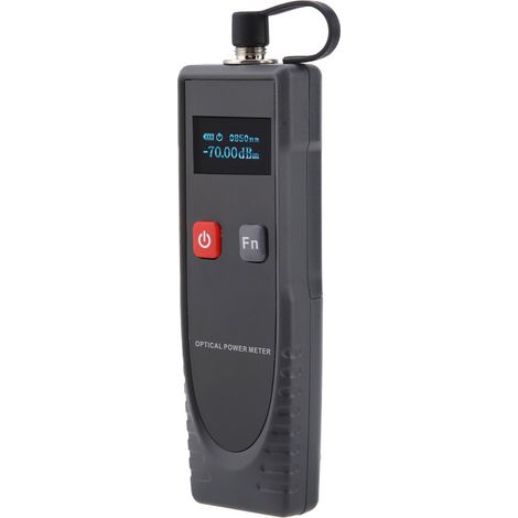 Testeur de câble réseau portable WT65 avec écran LCD numérique et compteur de puissance optique, outil de diagnostic RJ45 pour fibre optique, mesure de perte de signal, appareil de test de terrain. (1/5)