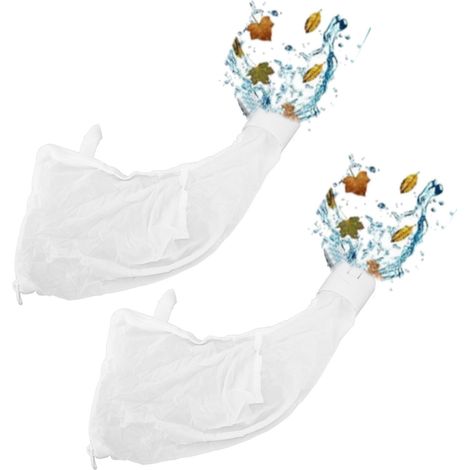 Bolsa de filtro con cremallera para limpiafondos Polaris, de dos piezas, de poliéster resistente, para los modelos 360 y 380. (1/5)