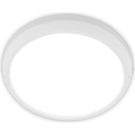 Plafonnier LED IP44 Blanc Neutre Blanc 27,5 cm (1/5)