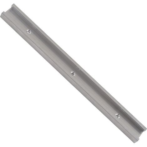 Rail de guidage à rainure en T en alliage d'aluminium pour table de concassage, outils de bricolage pour le travail du bois, 30 cm / 11,8 pouces