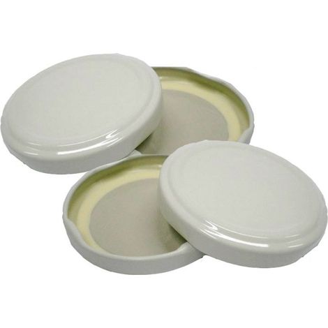 Tappi per barattoli in vetro capsule per boccaci conserve e passata di pomodoro -53 mm / Confezione da 100 pezzi (1/4)