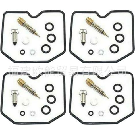 Le kit de réparation de carburateur Suzuki GSF600S est un ensemble de 4 pièces pour BANDIT GSF600 1996-1999, comprenant un joint et une aiguille de flotteur. (1/3)