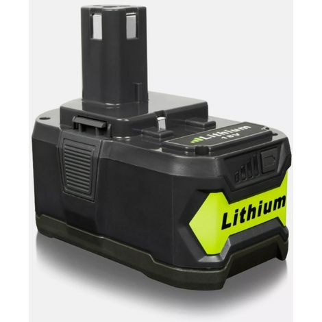 P108 18V 5.0Ah Li-ion Remplacement pour Ryobi 18V One+ Batterie Compatible avec Ryobi RB18L50 RB18L40 RB18L25 RB18L15 RB18L13 P102 P103 P104 P105 P106 P107