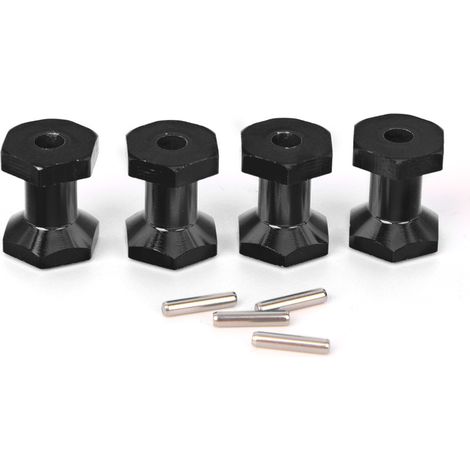 Connecteur Hexagonal En Alliage D'aluminium - Pour Voiture Télécommandée Rc - Compatible Rgt 136100 Et 68105bl - 1 Pièce (1/5)