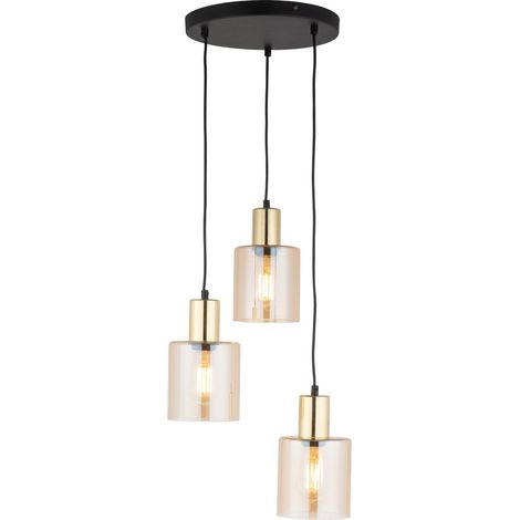 Tk Lighting SIERRA GOLD 6667 Lampe Or Hauteur Ajustable (1/4)
