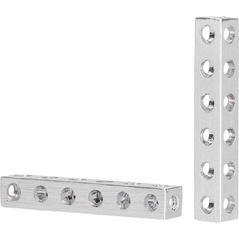 Aluminium-Strangpressprofil L-förmig, leicht, hohe Festigkeit, korrosionsbeständig, quadratischer Träger 3106-0006-0048 (1/5)