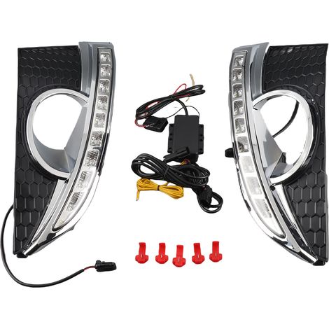 1 par de luces LED de circulación diurna, intermitentes y faros antiniebla para Captiva 11-13 (1/3)