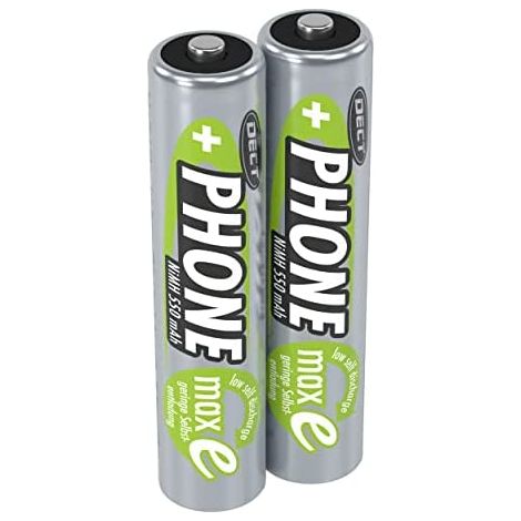 ANSMANN Dect - Batterie 2 x AAA-Typ - NiMH - 550 mAh (1/5)