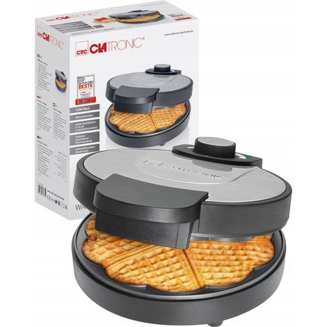 GOFREADORA AJUSTABLE PARA GOFRES DELICIOSOS Y CRUJIENTES Clatro