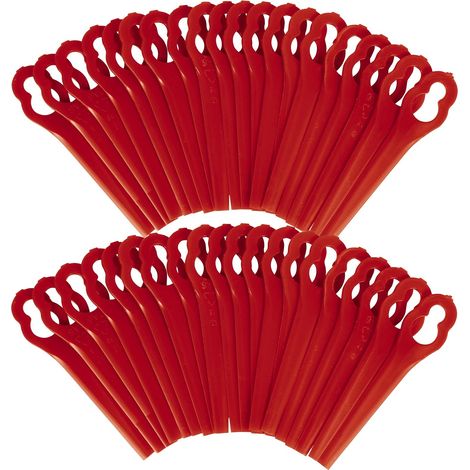 Einhell GE-CT 18 Li GC-CT 18/24 Li P Grass Strimmer Trimmer Plastic Blades x40 (1/4)